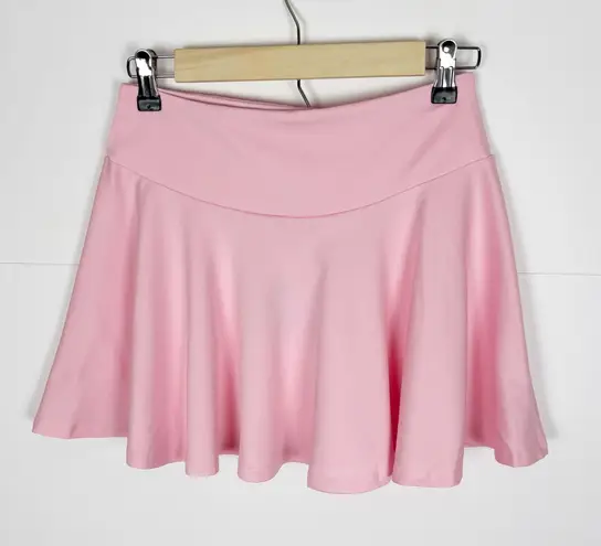 Avidlove Pleated Drawstring High Waist Skirt Pink Size Small