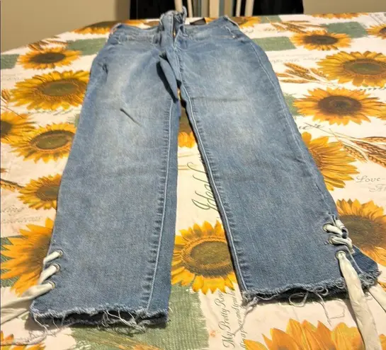 NYDJ Blue Ankle Cropped Jeans Classic Style