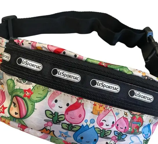 LeSportsac Tokidoki Print Double Zip Belt Bag Fanny Pack