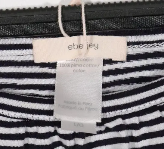 Eberjay NWT Eberjey Cotton Stripes Halter Tank Size Large