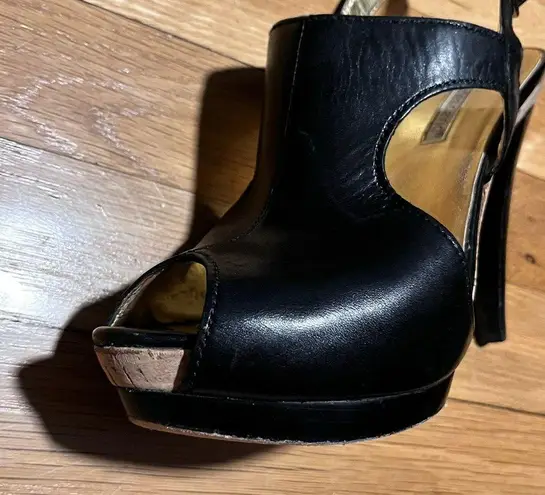 Charles David Fever Slingback Cutout Heels - Size 8.5