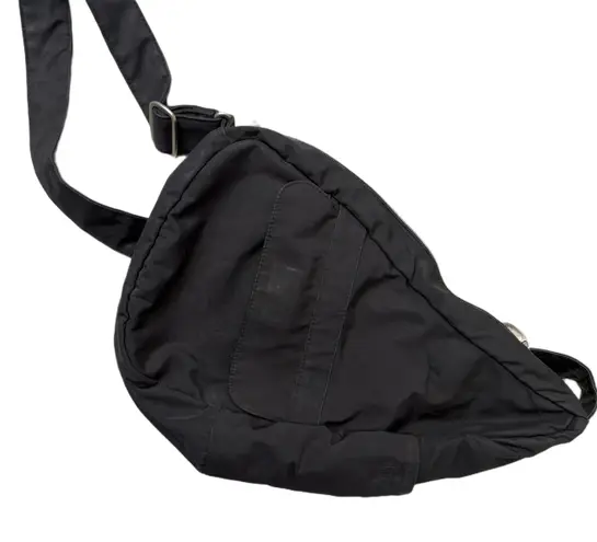 Ameribag Black Crossbody Sling Strap Healthy Back Bag Nylon Small 15x11
