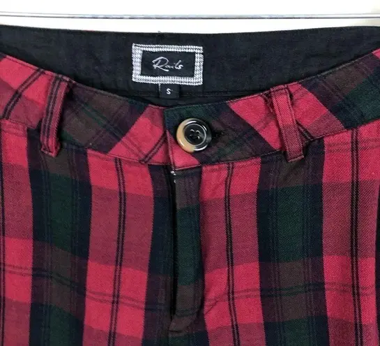Rails Plaid Ankle Length Trouser Pants Small S