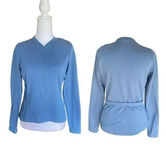 REI Long Sleeve Shirt Top Hiking Running Active Layers Womens Size Small In Blue