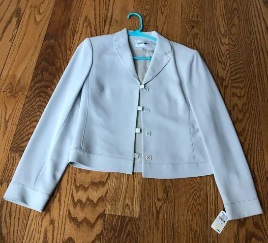 NWT Vintage Albert Nipon 2 piece formal suit Green Size 4