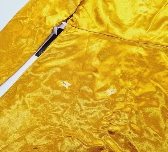 House of Harlow 1960 x REVOLVE Krisha Mini Dress in Yellow Gold XL