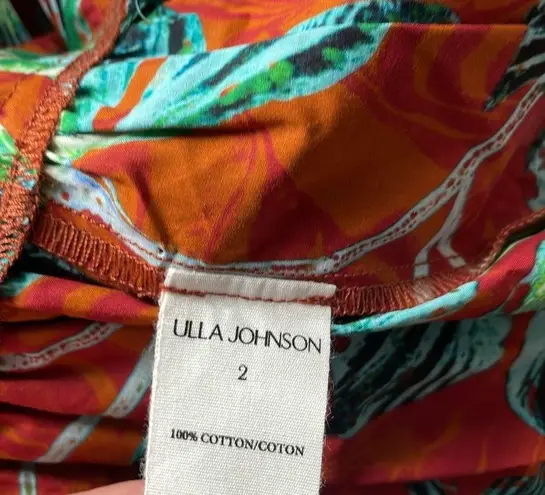 Ulla Johnson Alita Dress in Red Tropical