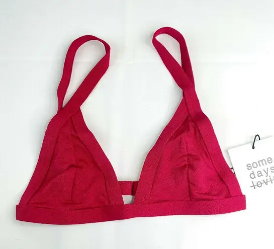 Somedays Lovin Some Days Lovin' Burnt Ridge Triangle Bikini Top Women's Size Extra Small XS