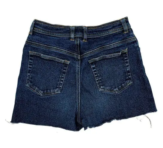 Gloria Vanderbilt  Vintage Dark Wash High Waisted Denim Jean Cut Off Shorts