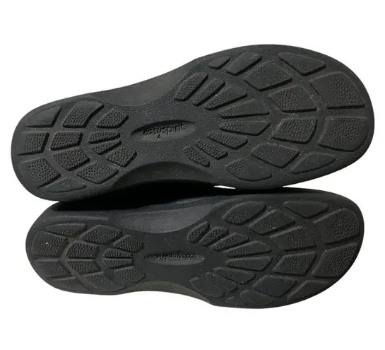 Easy Spirit Anti-Gravity Women's Black Lace-up Walking Shoes SZ 6 Esdora Nubuck