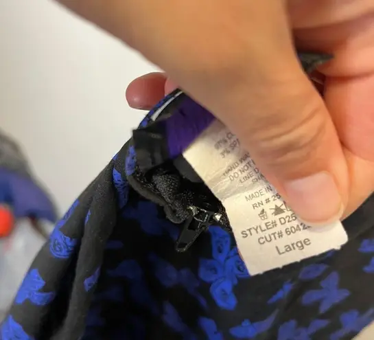 Morbid Threads Vintage 90s Goth Bow Skull Dress