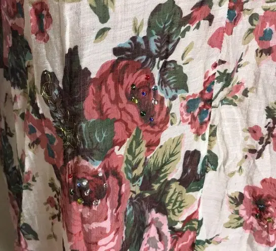 Aratta Silent Journey Diana Tie Neck Top Floral