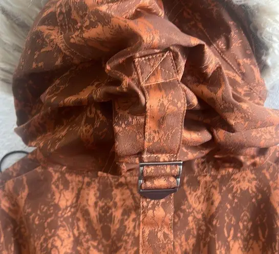 Nikita Icelandic Snowboard jacket 90’s Vintage Orange Size L