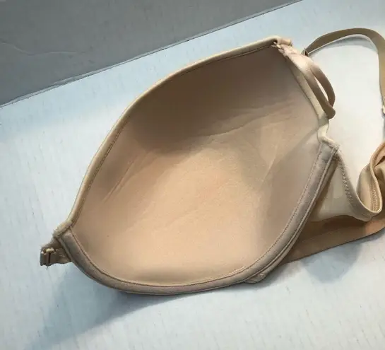 Wacoal Bra Custom Contours T-Back Convertible Front Closure in Sand Sz 38DD EUC