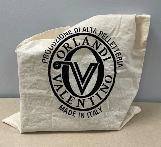 VALENTINO ORLANDI Triple Entry Patent Leather Crossbody