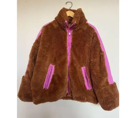OOF Women's Faux Fur Brown/Pink High