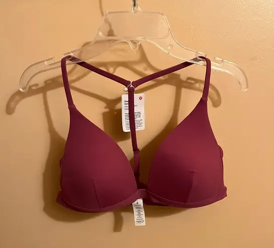 Lululemon NWT  Deep Sea Swim Top in Moss Rose