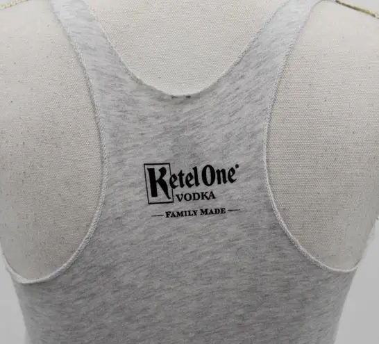 Ketel One Vodka Drink Marvelously Racerback Tank Top Rainbow Pride Gray Size XS