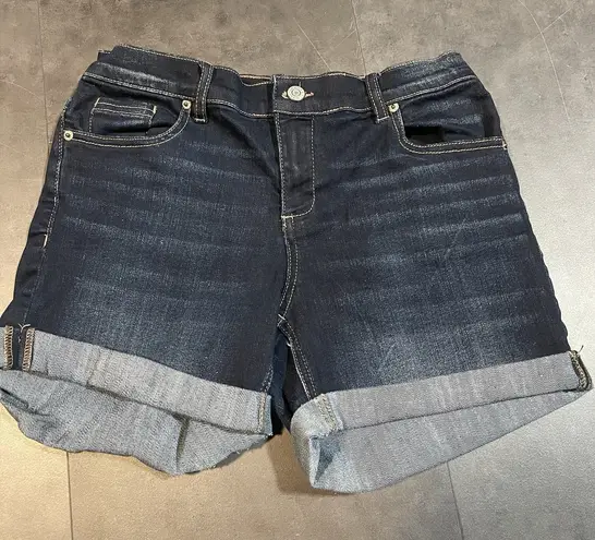 Soho New York & Co. Shorts Womens Size 4 Blue Super Stretch 3.5 Inch F-12