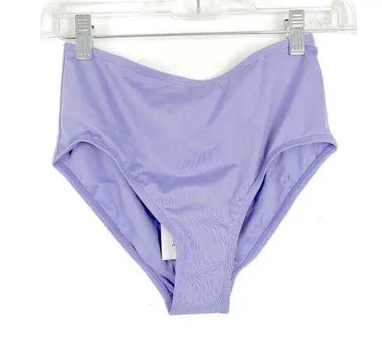 ANDIE NWT Swim The High Waisted Bottom Flat Bikini Iris Purple Size XS NEW