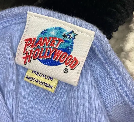 Planet Hollywood NYC ribbed tank limited edition Vintage early 2000s Y2K Medium
