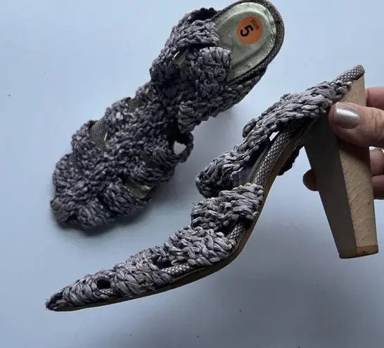 Spencer Lila Rafia Granito High