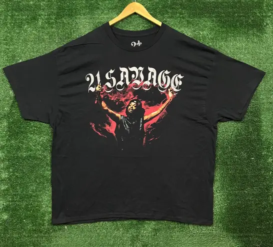 21 Savage American Dream Hip-Hop T-Shirt Size 3XL