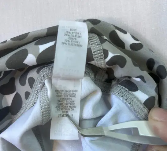 Aerie Offline By Biker Shorts Animal Print Large