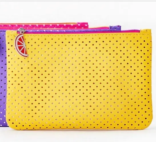 Ipsy LEMON YELLOW GLAM BAG