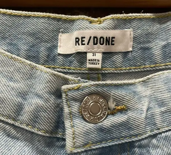 RE/DONE NEW  90s High Rise Loose Jeans Size 31