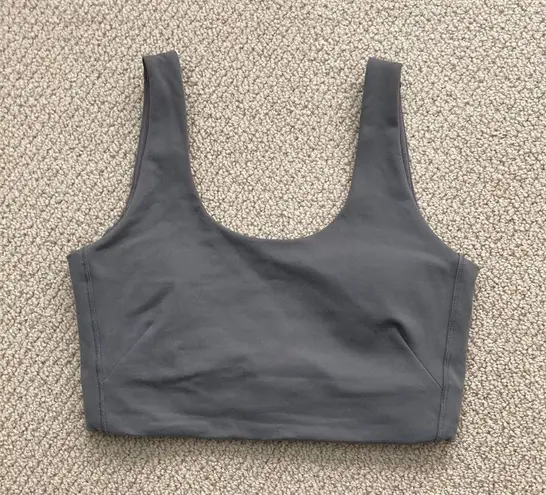 Paragon Fitwear Cristina Capron Sports Bra Low V-Back Sports Bra Grey VEUC