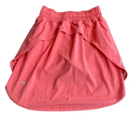 Lululemon  Women’s 2 Hotty Hot High Rise Skort Skort Raspberry Cream Pink Tennis