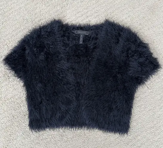 BCBGMAXAZRIA Faux Fur Bolero