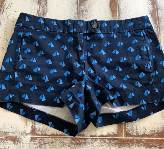 J Crew stretch chino short size 6 Blue