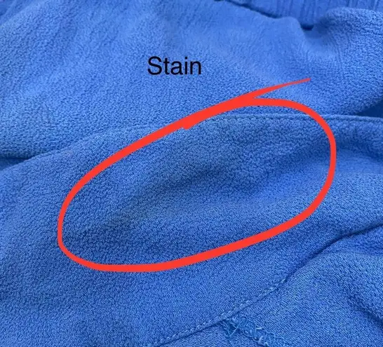 Vintage SAINT GERMAIN Paris Blue Short Sleeve Romper Jumpsuit Size XL