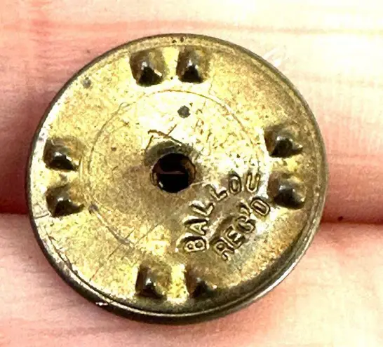 Vintage Centennia cat with Santa hat pin