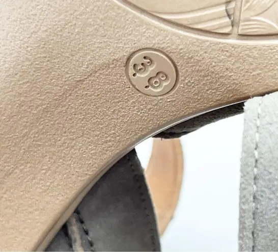 NOVACAS Cross Toebed Adjustable Ankle Straps Block Heel Sandals, EU 38 Size 7