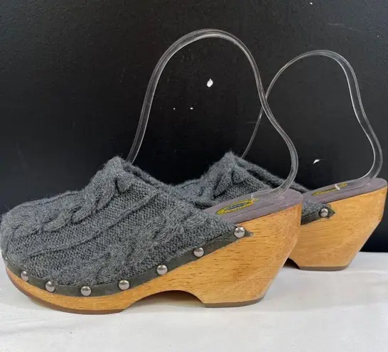 Dr. Scholls The Original Cardigan Womens Grey Clogs Size 6M SKU 6419