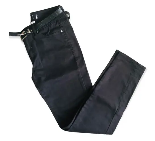 Elle Black Skinny Belted Jeans