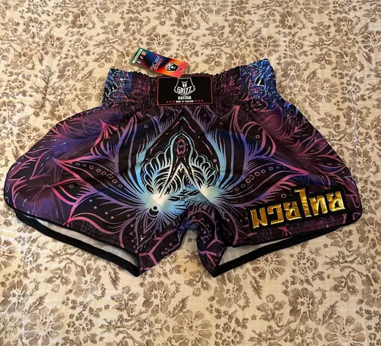 Boxing Shorts Purple Size XXS