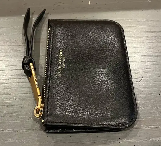 Marc Jacobs Black Coin Card Key Pouch Wallet