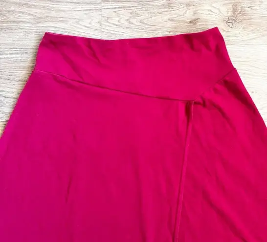 Patagonia  Vitaliti Faux Wrap Maroon Skirt Size Small