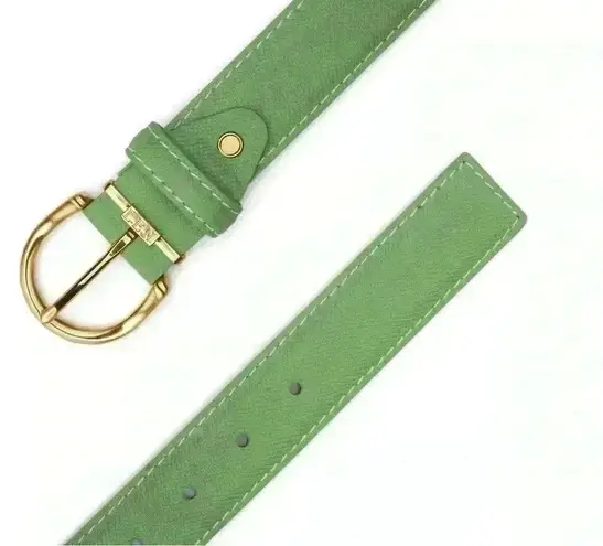 L.E.N Epsom Leather Belt