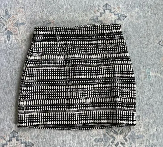 ZARA  Textured Mini Skirt