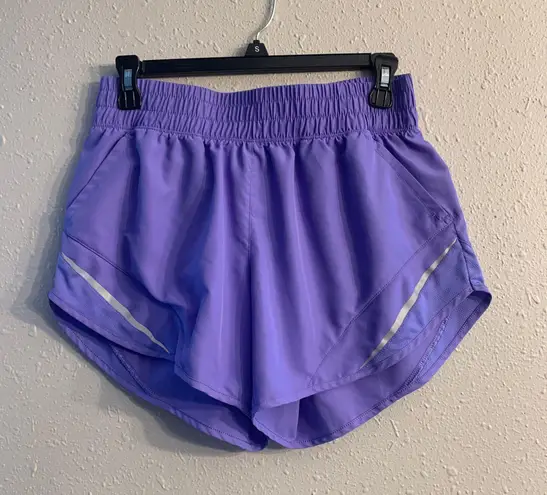 Athletic Works Purple Fluorescent Athletic Shorts