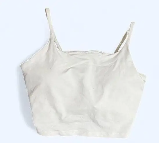 Avia Cream Fitted Crop Camisole