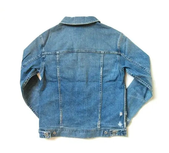 AG Adriano Goldschmied NWT AG Jeans Adriano Goldschmied Nancy 17 Year Grunge Boyfriend Denim Jacket XS