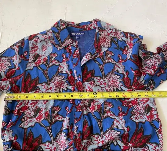 RO'S GARDEN Cecile Dress In Blue Size M Size M