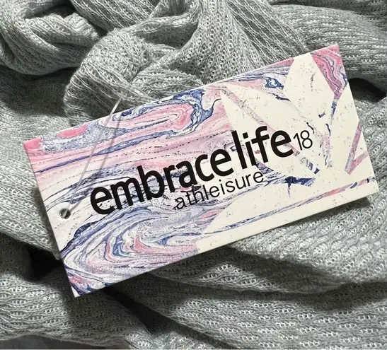 Embracelife Athleisure Crop Top Thermal Long Sleeve Hi