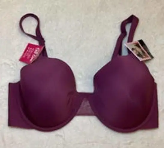 Maidenform  Purple T Shirt Bra Size 36DD